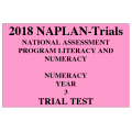 2018 Kilbaha NAPLAN Trial Test Year 3 - Numeracy - Hard Copy